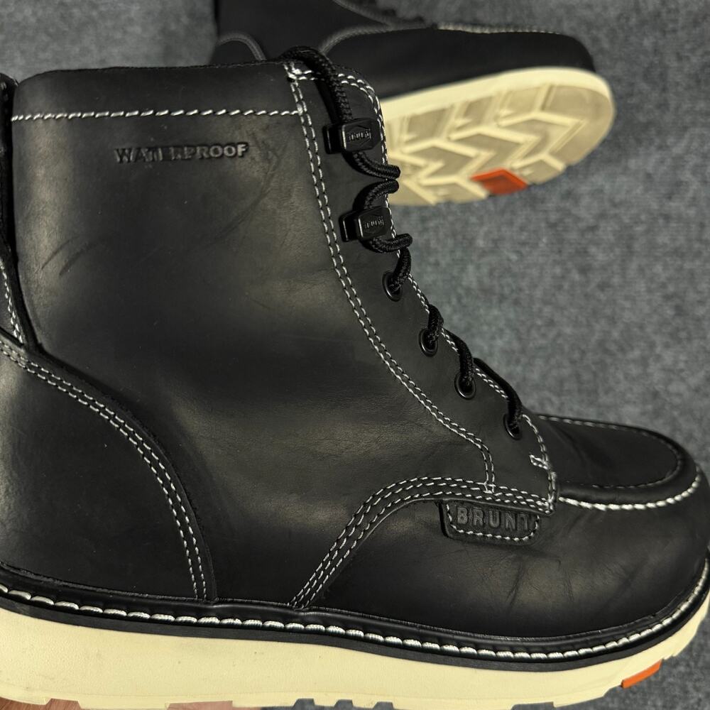 Brunt The Marin Waterproof (Comp Toe) 6" Comp Toe Work Boot, Black Size 9.5 - Picture 11 of 12